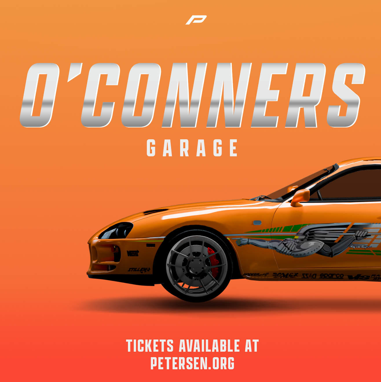 O'Conner's Garage social media graphic